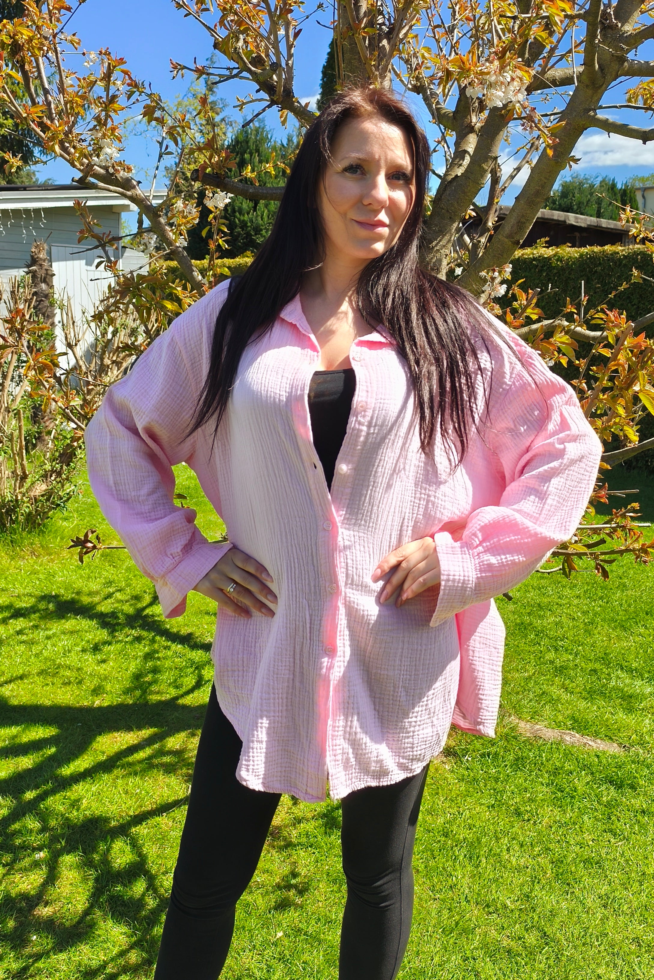 Musselin Bluse Xenia