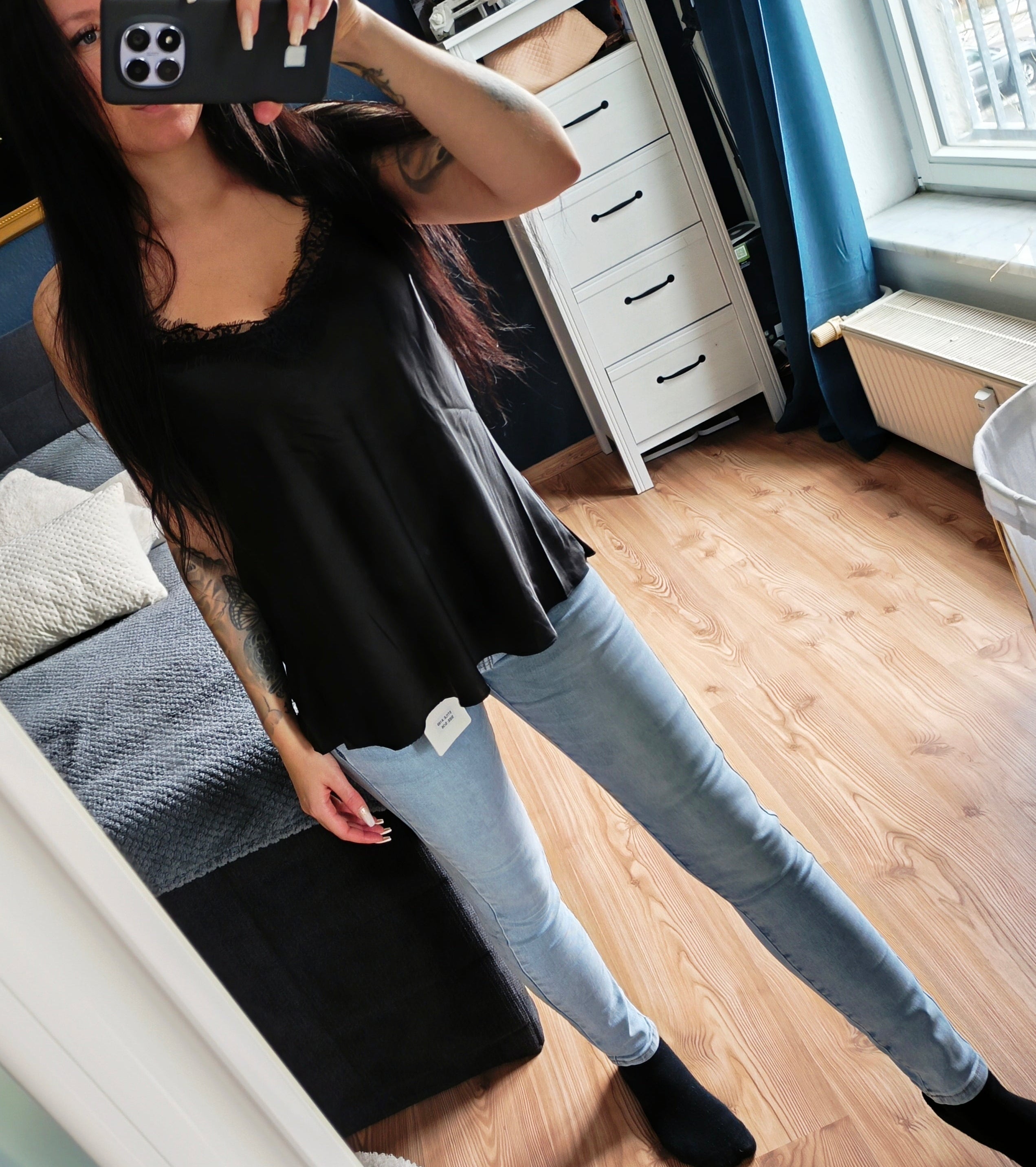 Spitzentop verstellbar