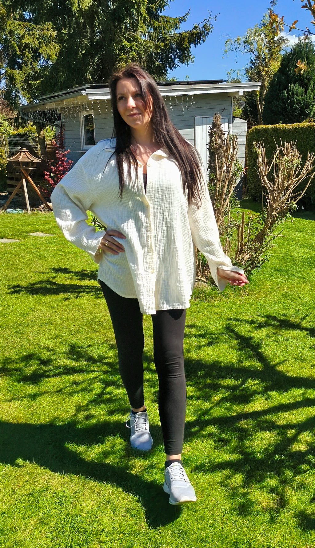 Musselin Bluse Xenia