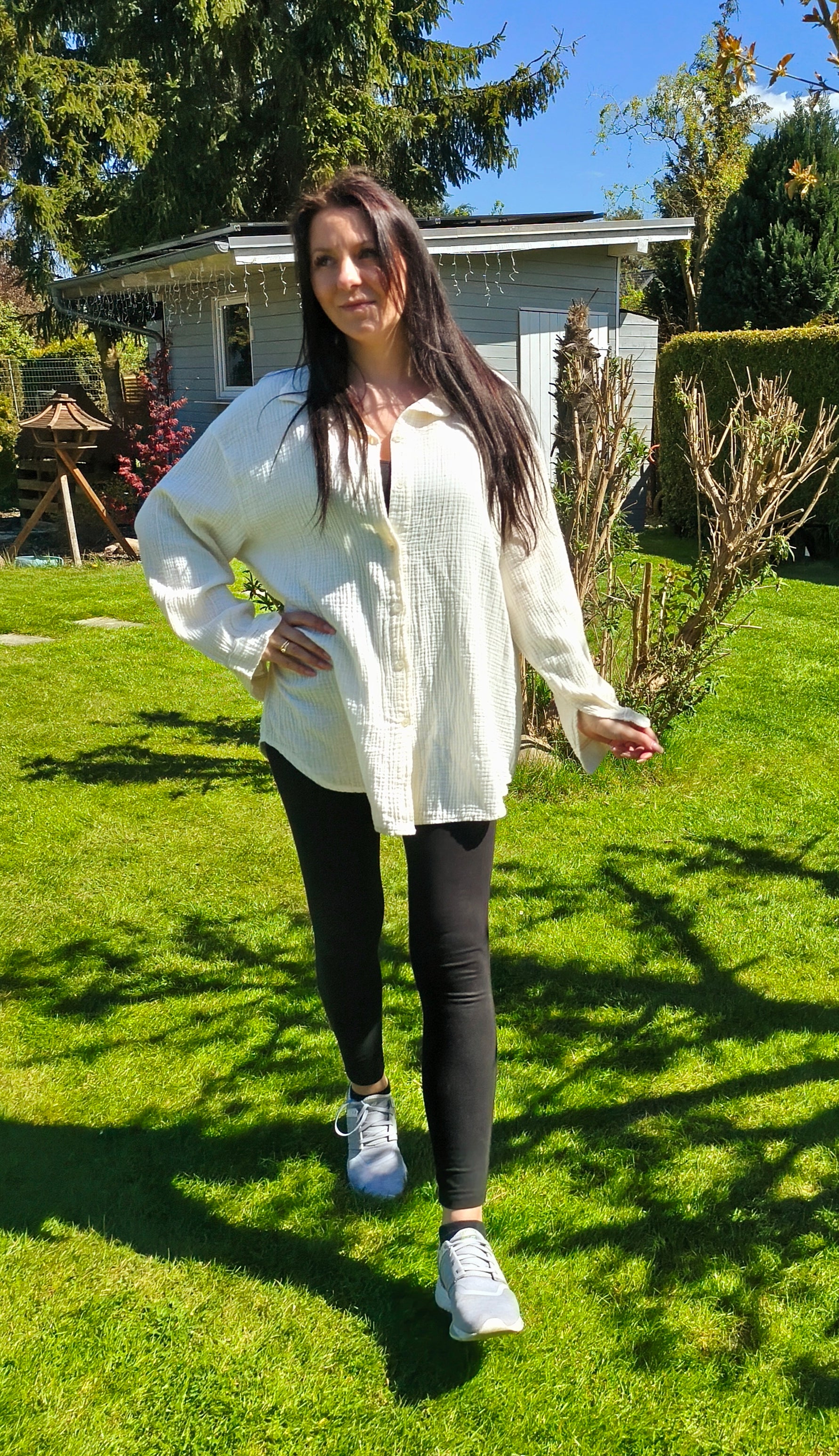 Musselin Bluse Xenia