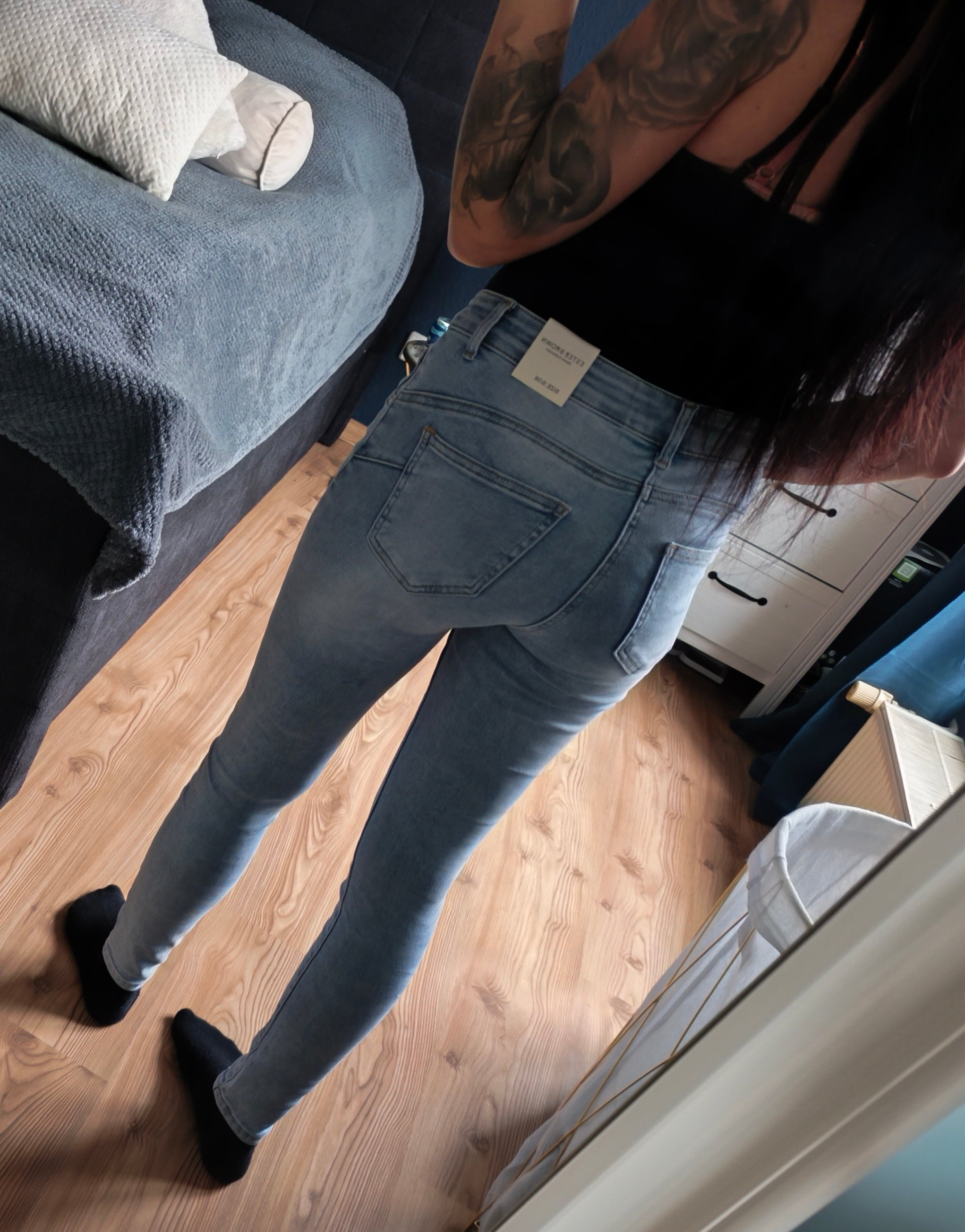 High Waist Skinny Jeans