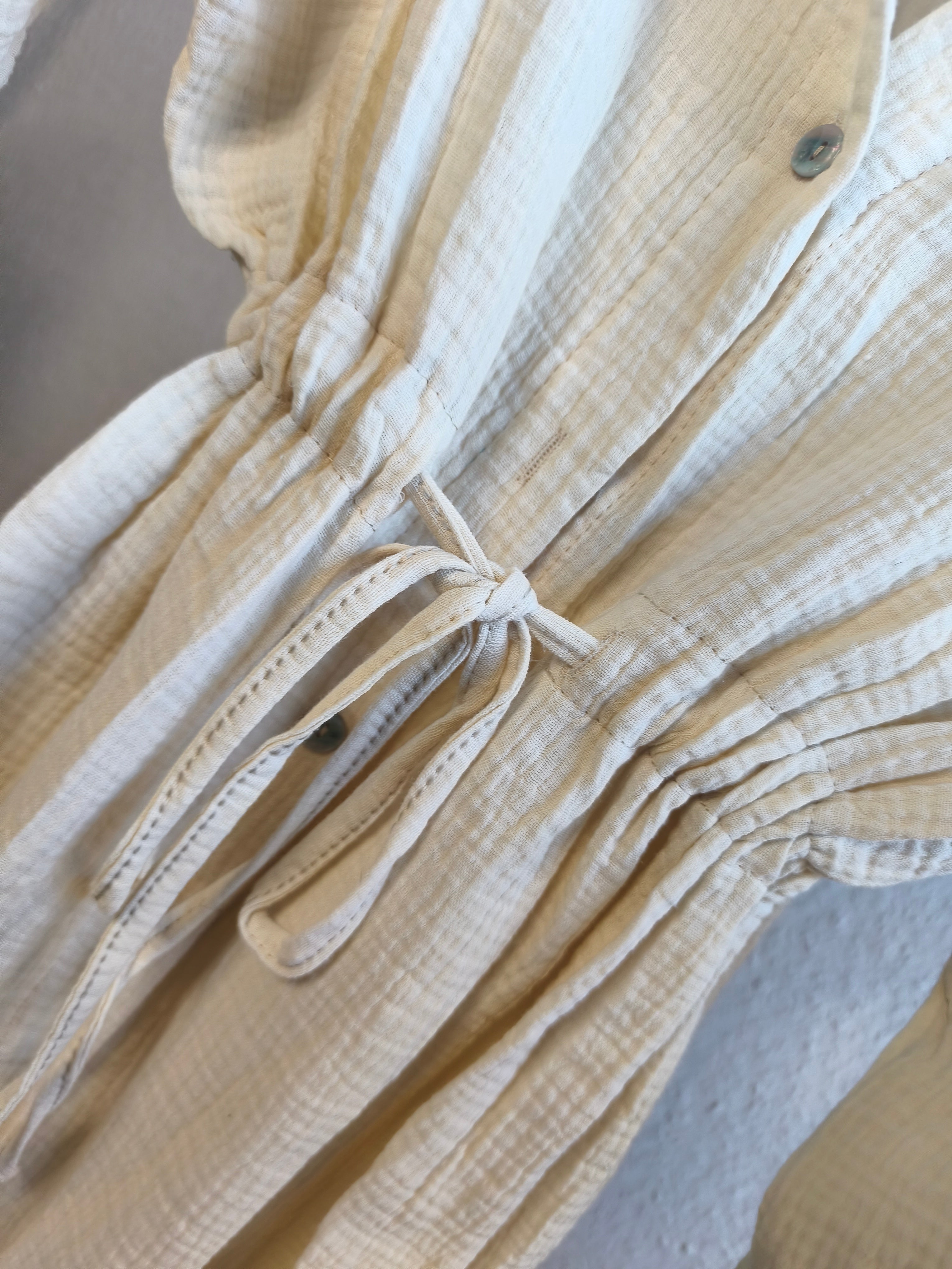 Musselin-Kleid / Hemd