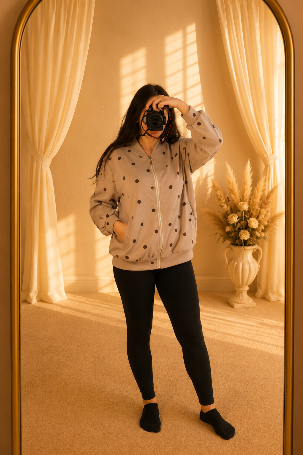 Polka Dot Jacke