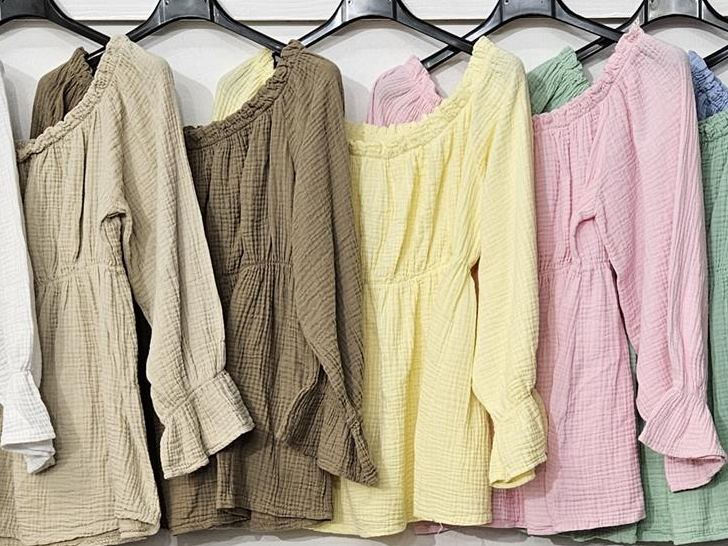 Musselin Langarmshirt Mimi
