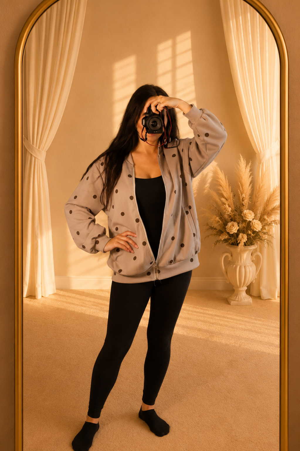 Polka Dot Jacke
