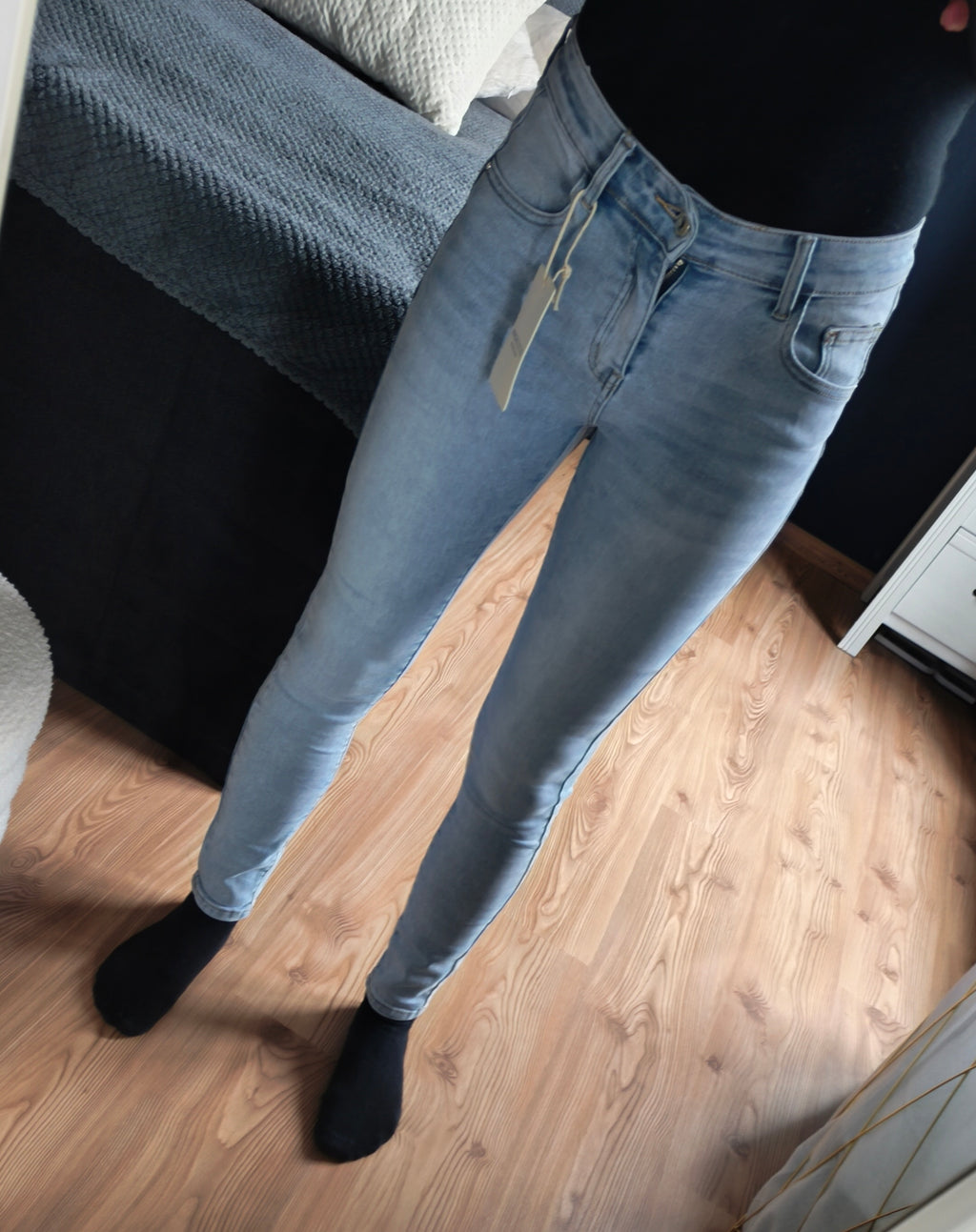 High Waist Skinny Jeans